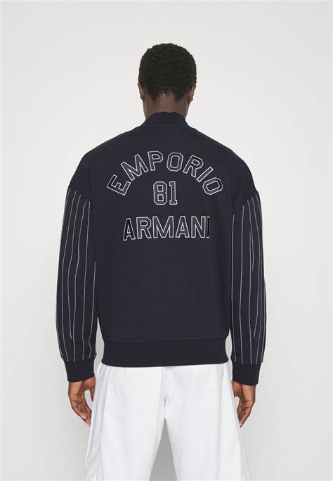 armani jeans sweatshirt|emporio armani zip up sweater.